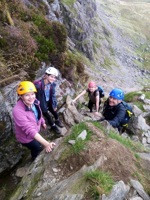 Scrambling Experience (grade 1) with The Lakes Mountaineer