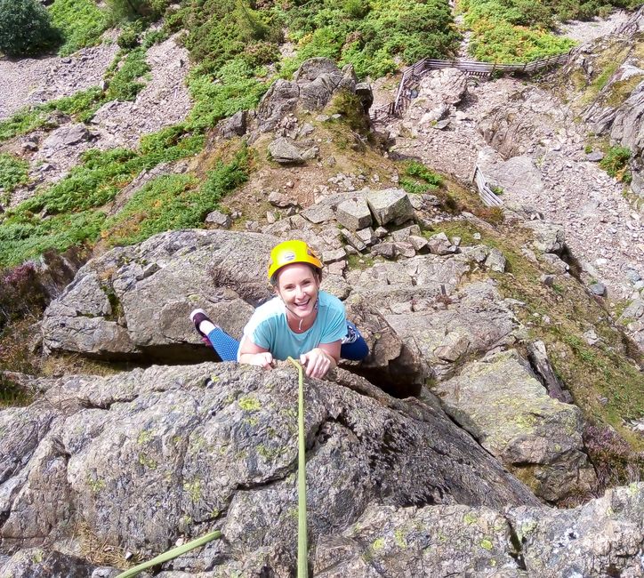 Rock Climbing - guided experience with The Lakes Mountaineer
