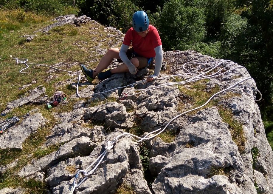 Rock Climbing Instruction (single-pitch) with The Lakes Mountaineer